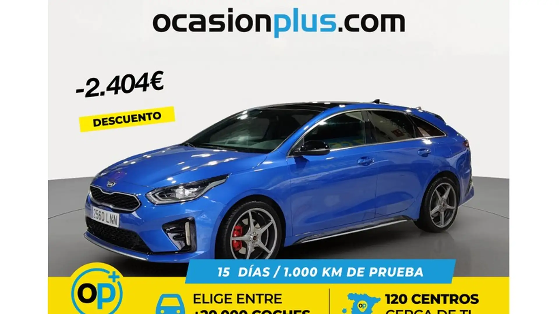 Kia ProCeed / pro_cee'd 1.5 MHEV GT Line DCT Bleu - 1