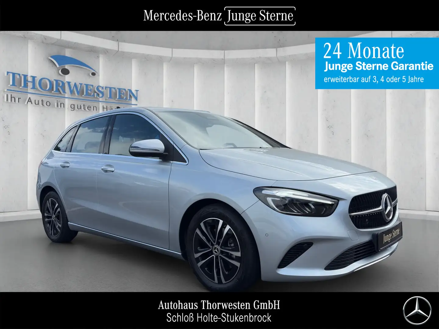 Mercedes-Benz B 200 B 200 Progressive Line Advanced Winter Parktronic Silber - 1