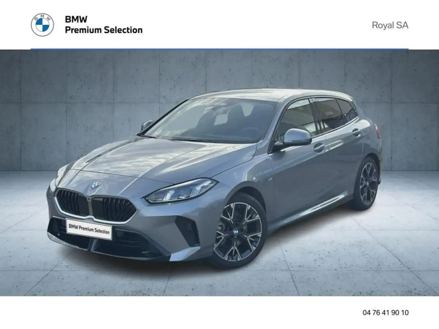 BMW 120 120A 170ch M Sport DKG7 Gris - 1