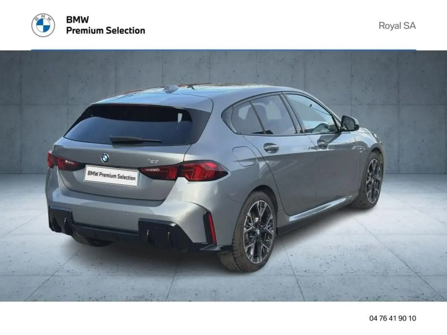 BMW 120 120A 170ch M Sport DKG7 Gris - 2