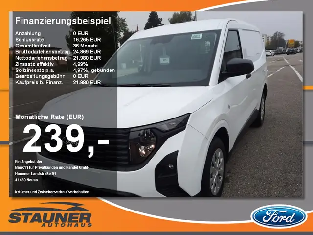 Ford Transit Courier 1.5 EcoBlue Trend PDC RFK
