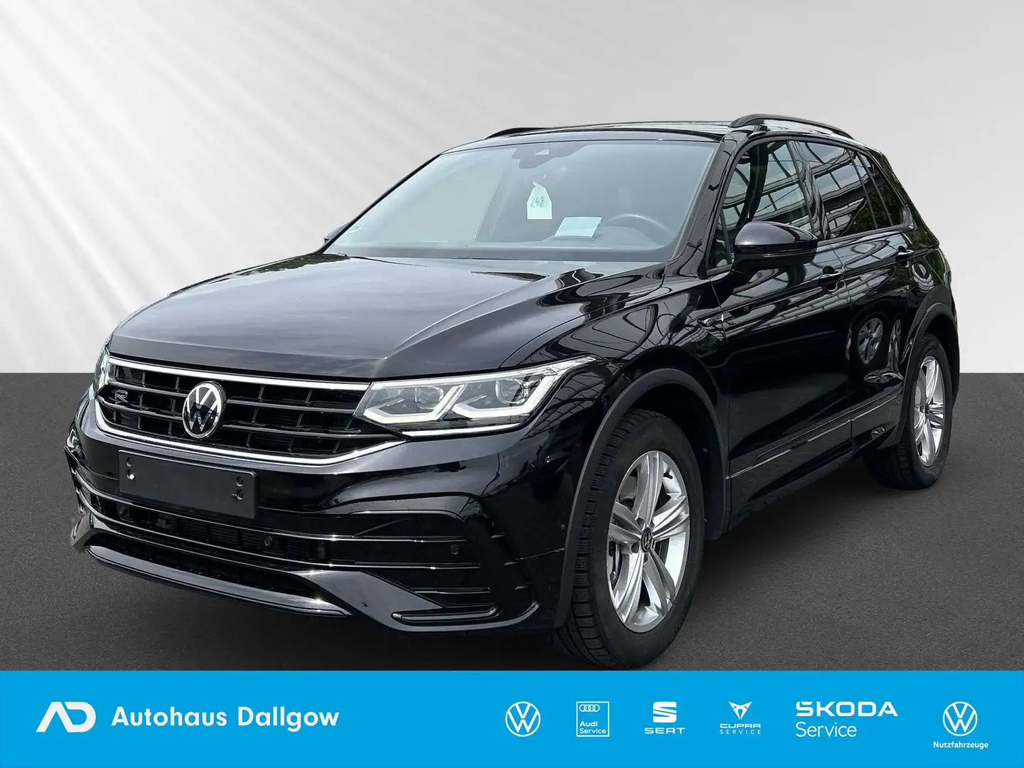 Volkswagen Tiguan R-Line 2,0 TDI 4MOTION  DSG+PDC+LED+Navi+ Schwarz - 1