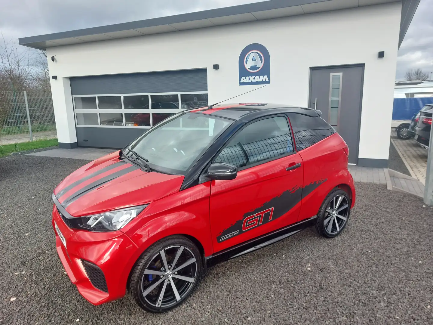 Aixam Coupe Coupe GTI Navi/ Kamera Rojo - 2