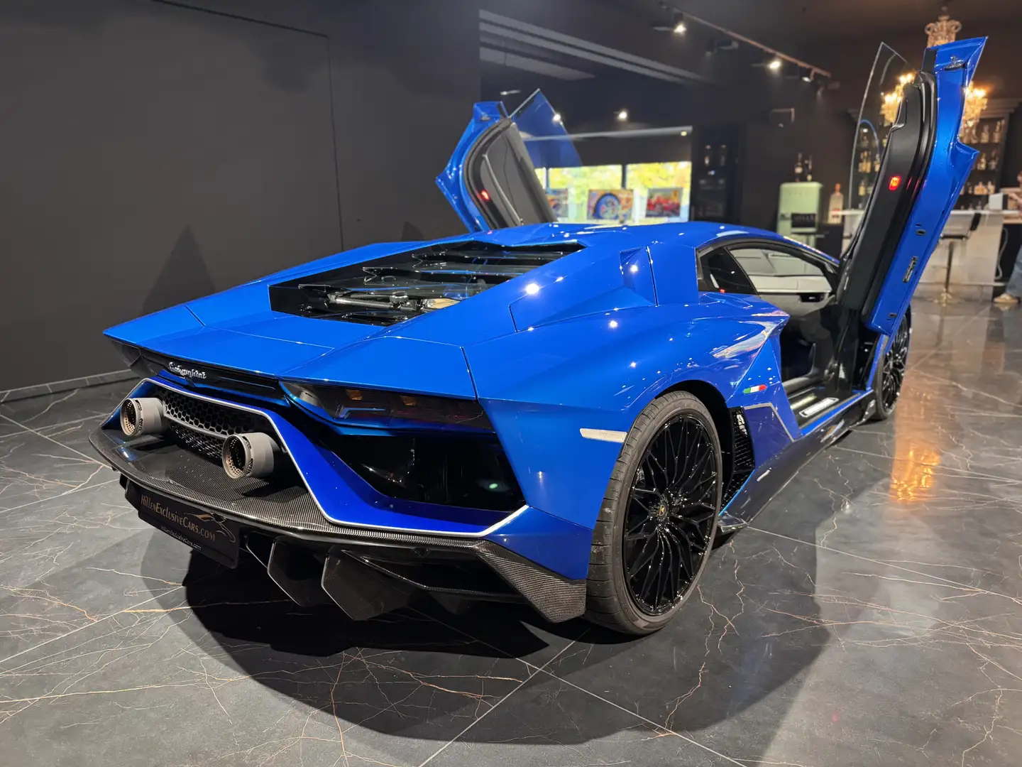Lamborghini Aventador LP780-4 Ultimae 1of350 Dt.Auto*u-frei Blau - 2