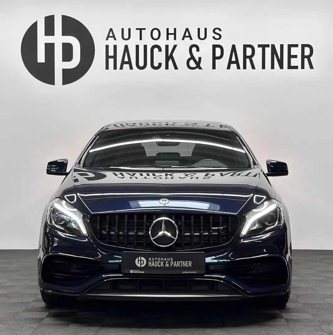 Mercedes-Benz A 45 AMG 4M *Pano*Kamera*Navi*Key-Go*LED*TWA* Blau - 2