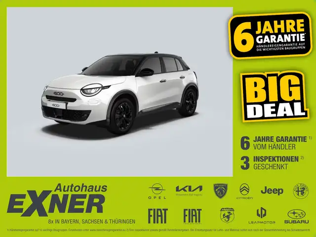 Fiat 600 Street Sitzheizung vorne, 18'' ALU, Keyless