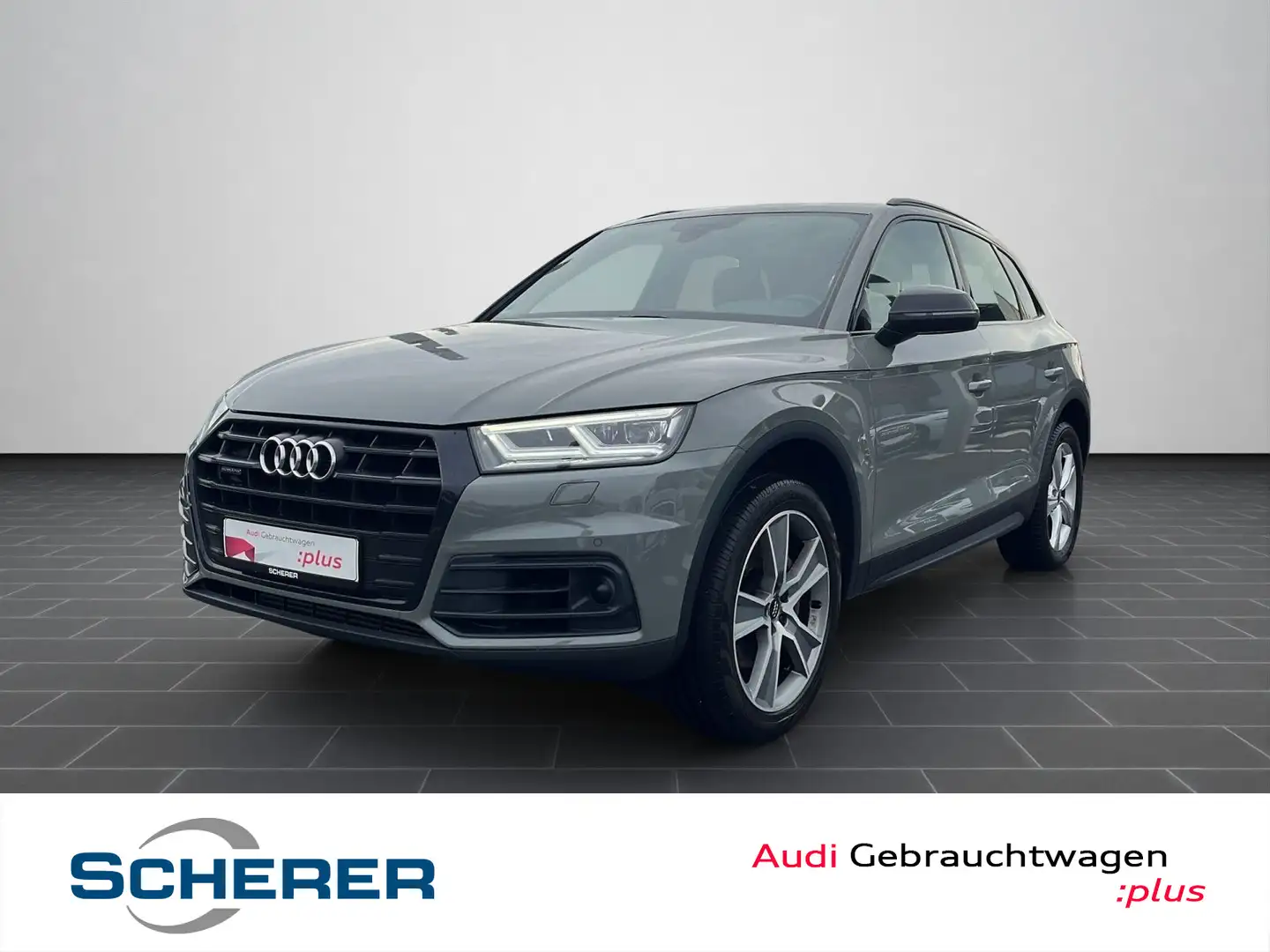 Audi Q5 50 TDI quat./tiptr. Panorama/Navi/uvm. Gris - 1