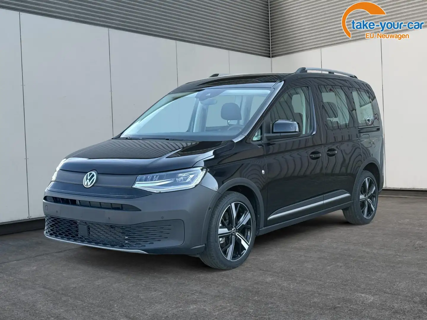 Volkswagen Caddy PanAmericana Life KAMERA+LED+18"ALU+PDC+SHZ+APP... Schwarz - 2