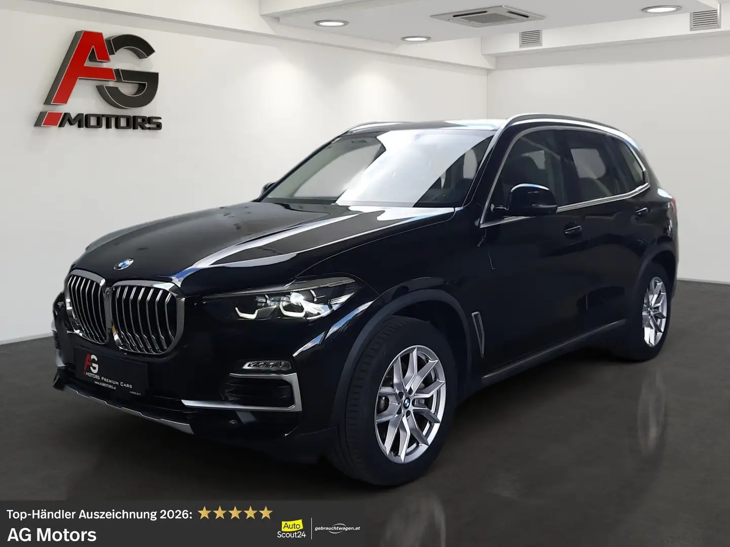 BMW X5 xDrive25d Aut./LED/360° Kamera/Panoramadach/1.Bes Schwarz - 1