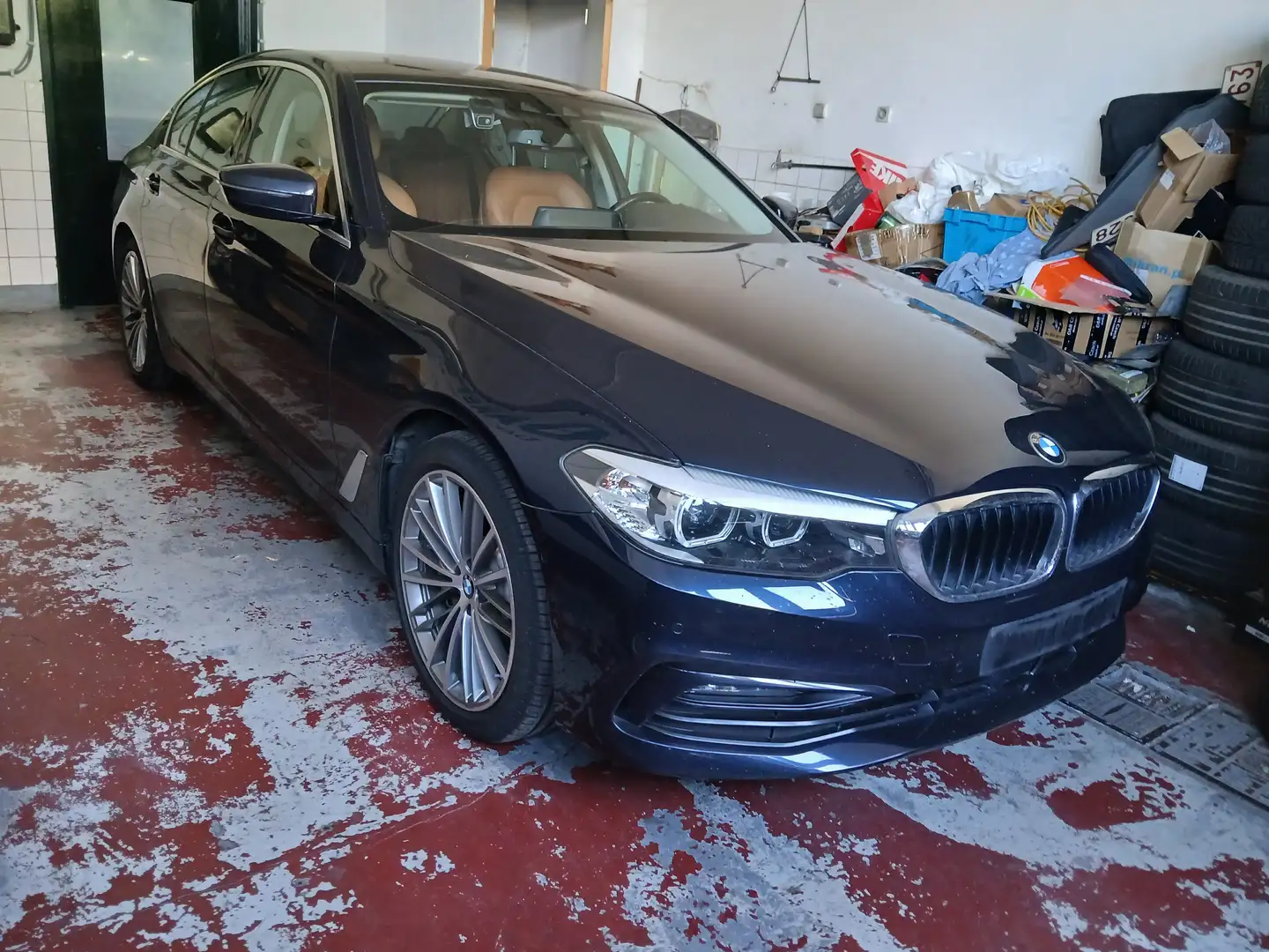 BMW 530 530e iPerformance Aut. Sport Line Azul - 1