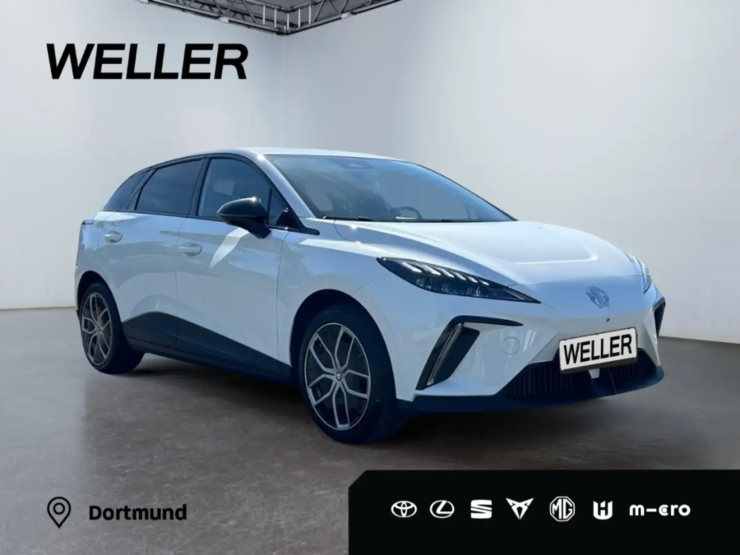 MG MG4 Luxury 64 kWh *LED*360°*Teilleder*V2L*CarPlay* Weiß - 2
