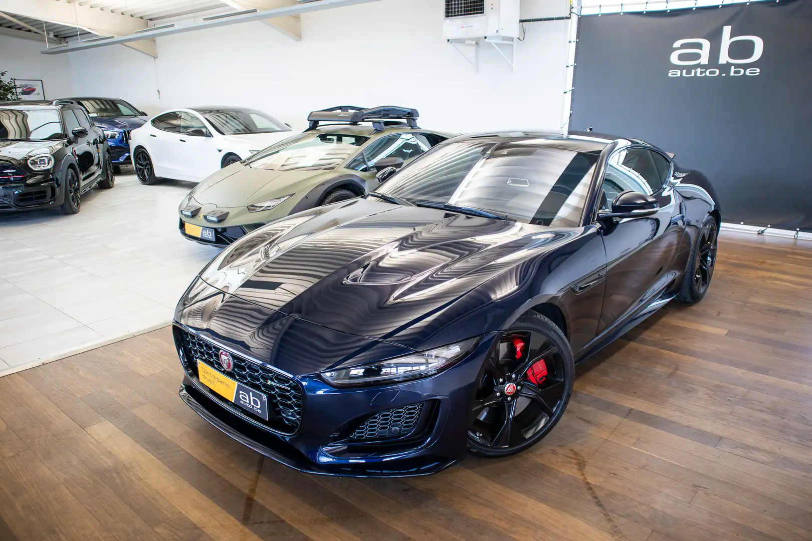 Jaguar F-Type R-DYNAMIC, MERIDIAN, CAMERA, MEMORY SEATS, LEDER Blau - 2