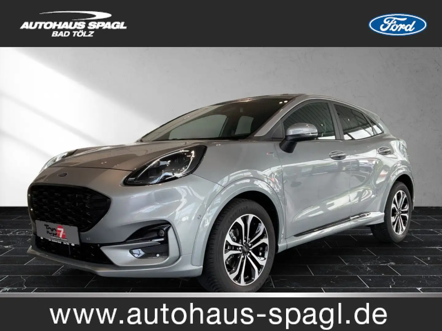 Ford Puma Hybrid ST-Line X Bluetooth Navi LED Klima Silber - 1