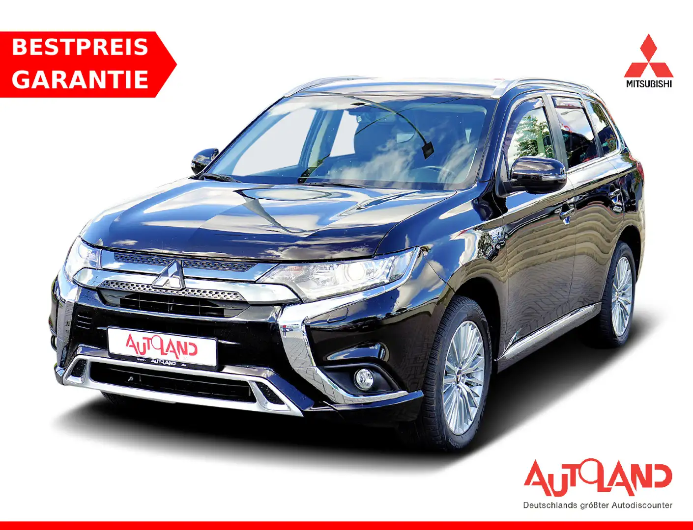 Mitsubishi Outlander 2.4Hybrid Basis 4WD Sitzheizung PDC Schwarz - 1