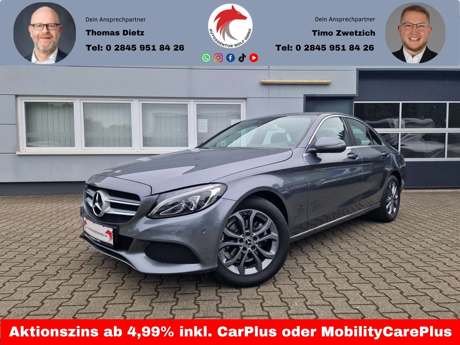Second hand Mercedes Benz C-Class 