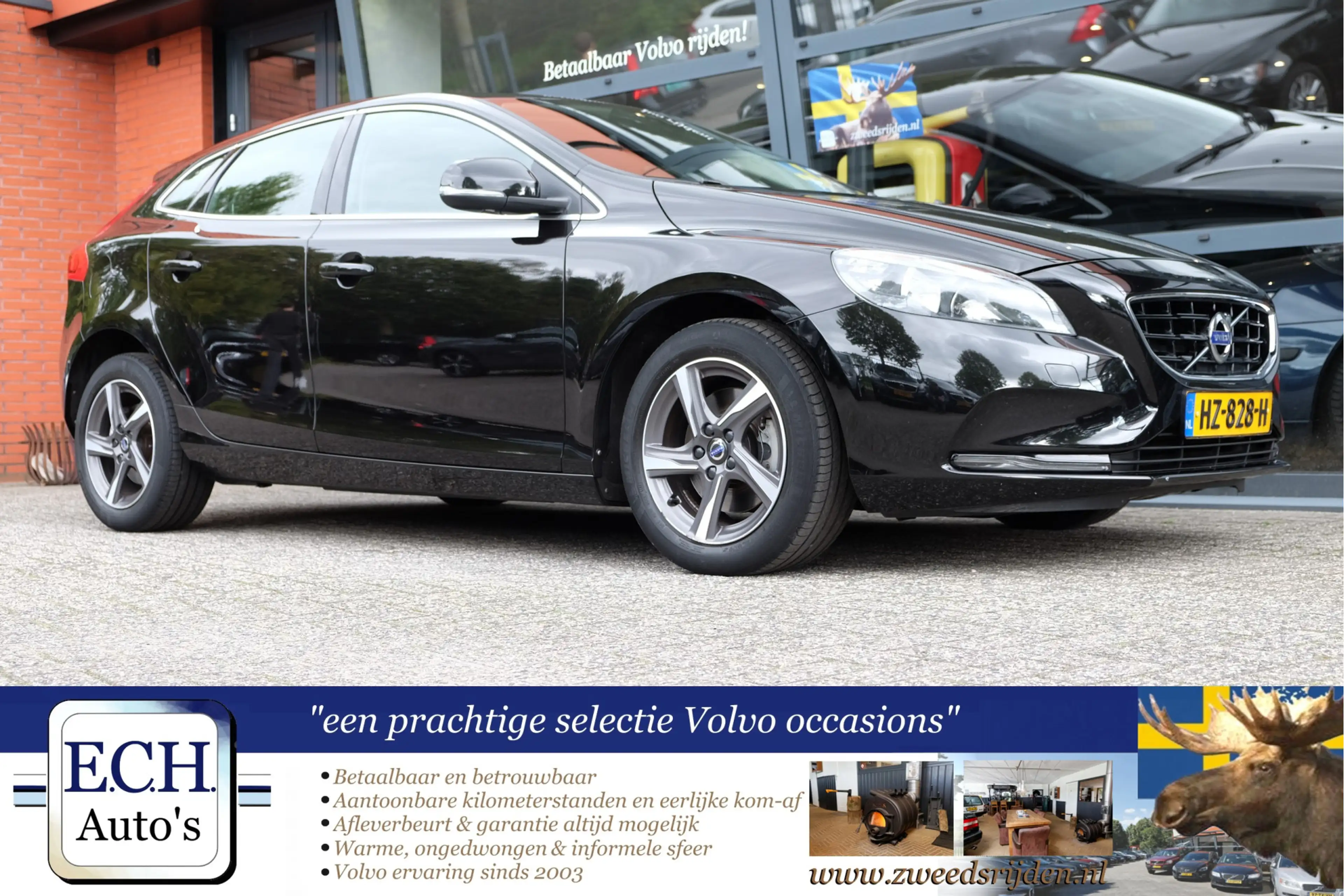 Volvo V40 2.0 T2 Momentum, Navi, Trekhaak, Bluetooth