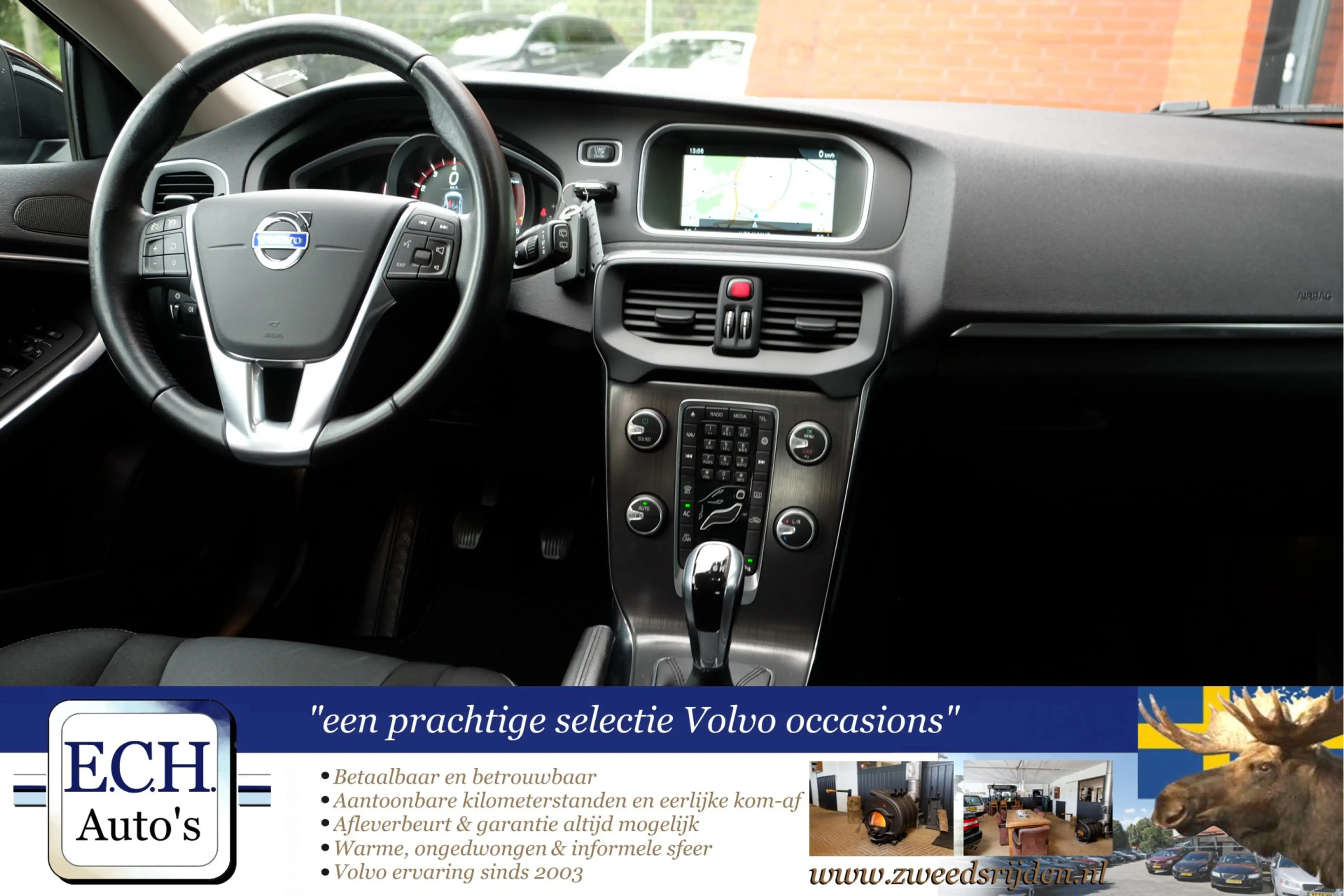 Volvo V40 2.0 T2 Momentum, Navi, Trekhaak, Bluetooth — photo 7