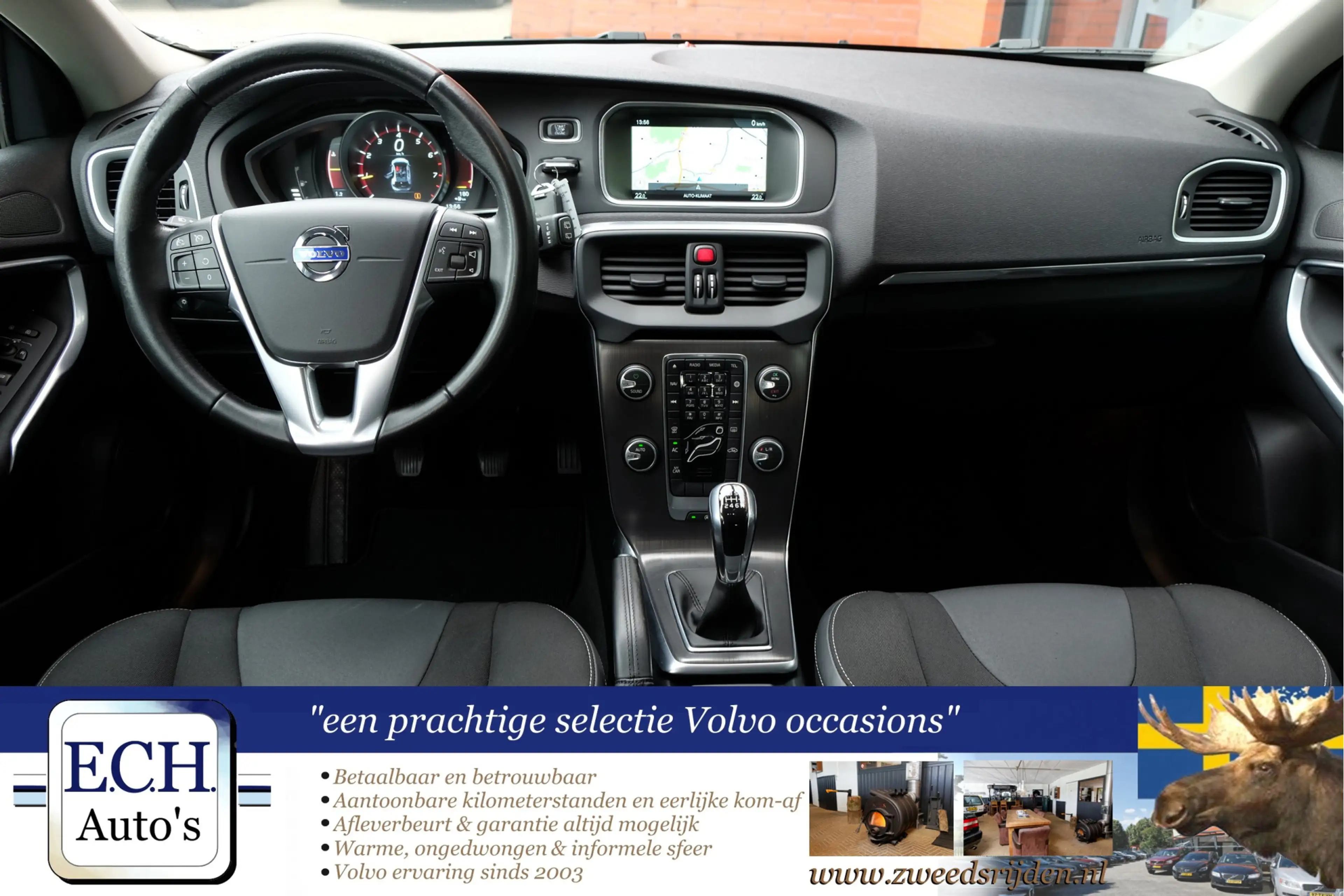 Volvo V40 2.0 T2 Momentum, Navi, Trekhaak, Bluetooth — photo 14