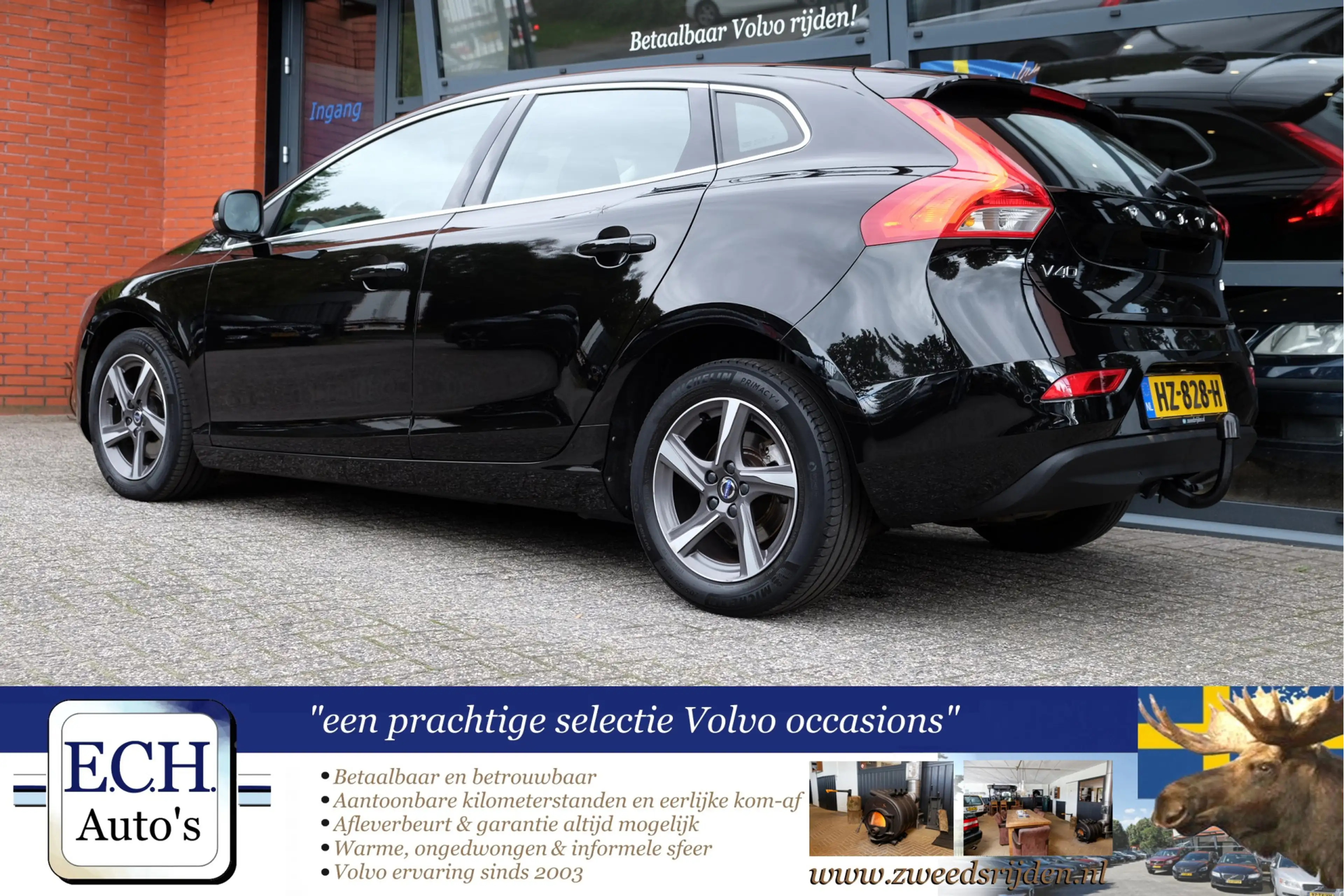 Volvo V40 2.0 T2 Momentum, Navi, Trekhaak, Bluetooth — photo 4