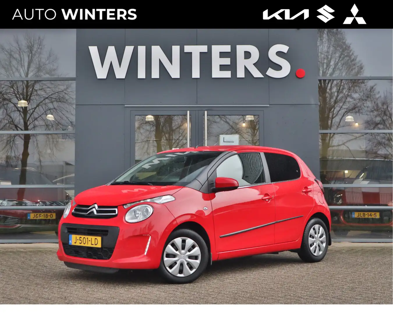 Citroen C1 1.0 VTi Feel | Bluetooth | parkeersensoren | Cruis Rouge - 1