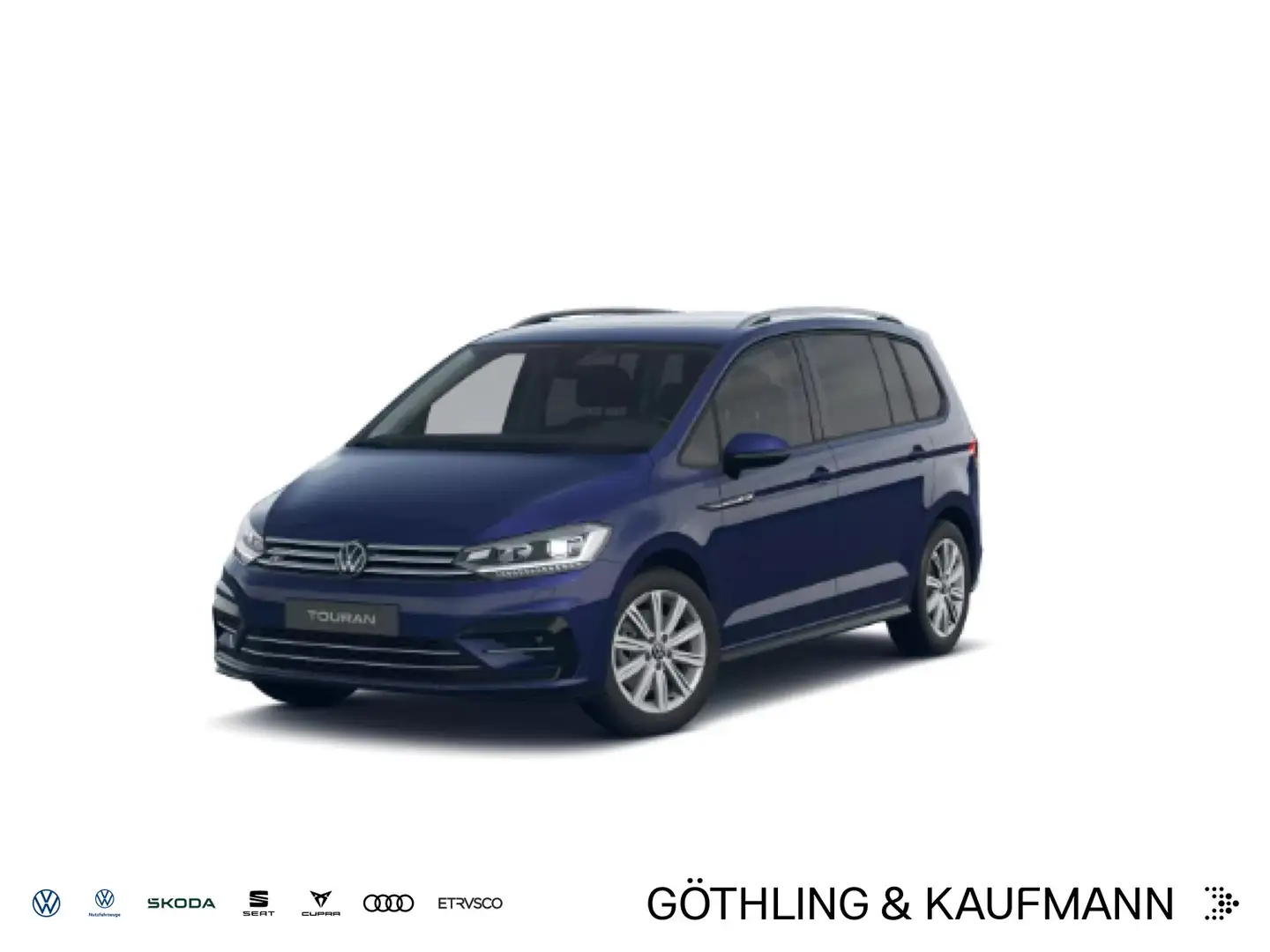 Volkswagen Touran Touran R-Line 1.5 TSI DSG*NAVI*KAM*LED*IQ Blau - 1