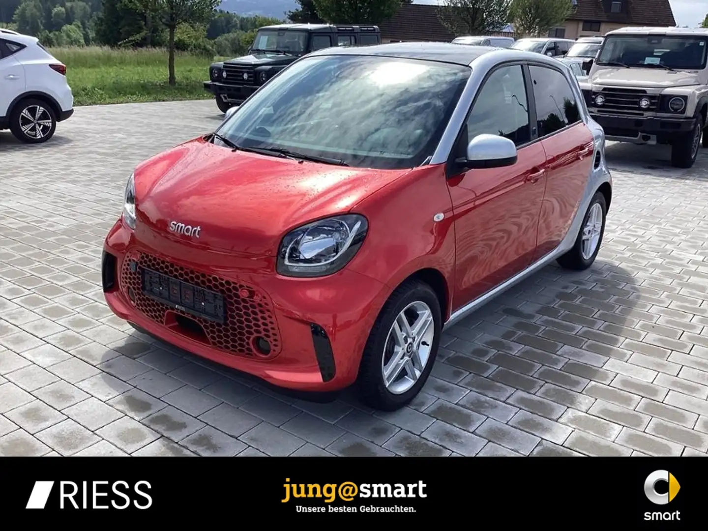 smart forFour EQ  Premium+Cool&Audio+22 KW Lader Rojo - 1