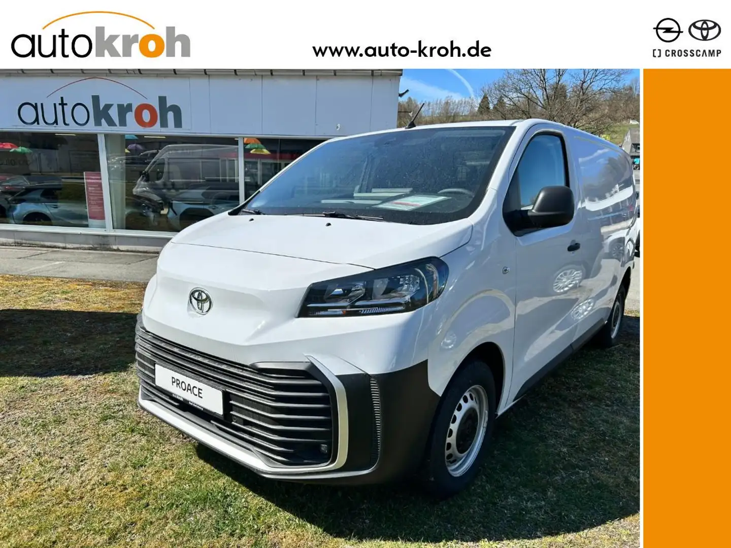 Toyota Proace L1 Kasten Meister Navi Heckflügeltüren Weiß - 1