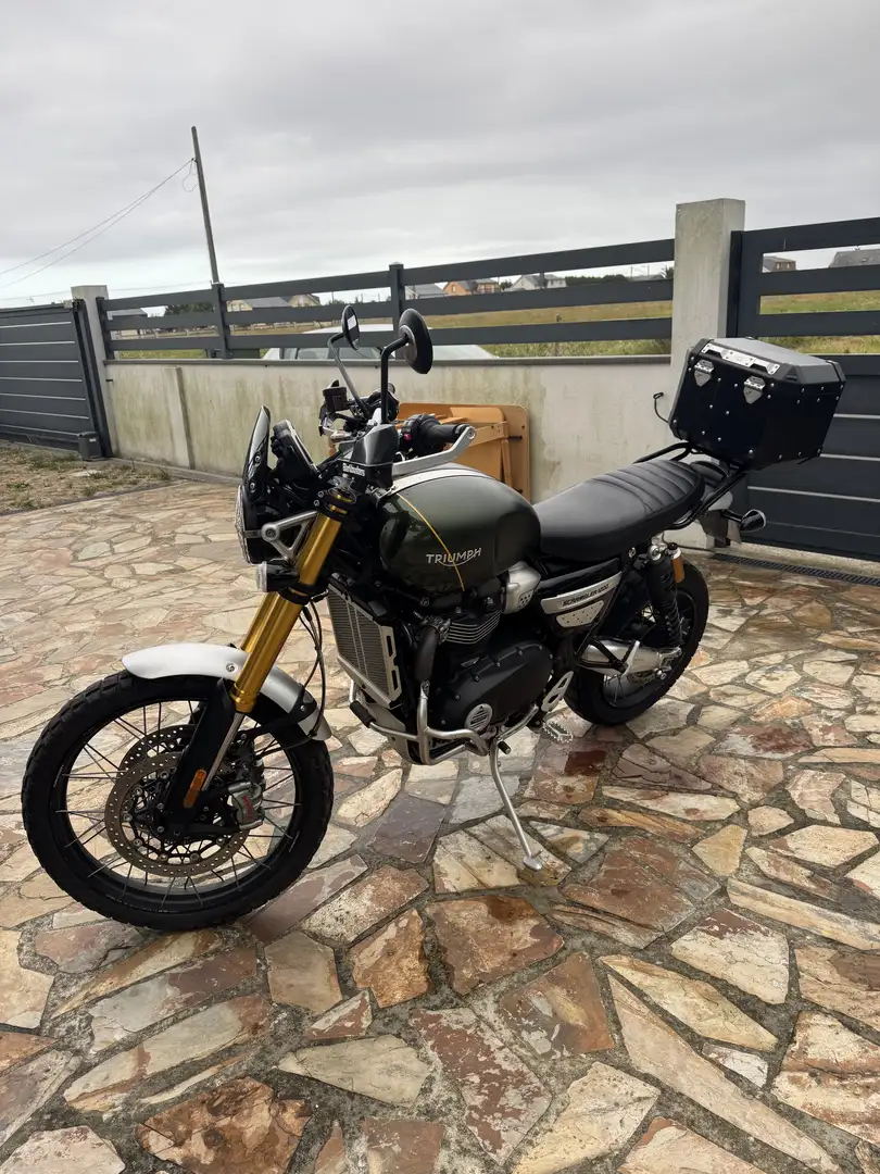 Triumph Scrambler scrambler 1200xe Verde - 2