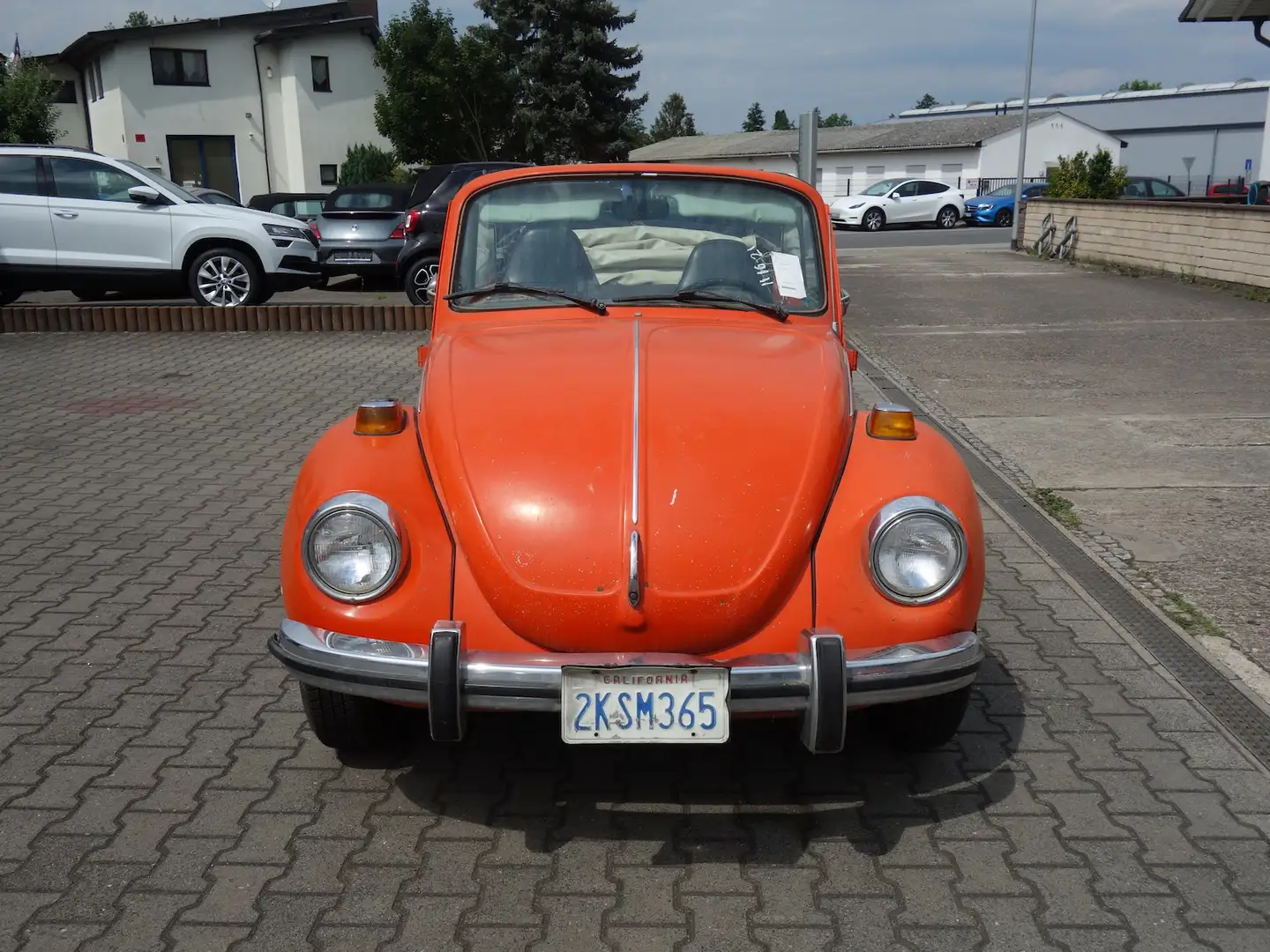 Volkswagen Käfer 1303 Cabrio Top Restaurierungsbasis Orange - 2