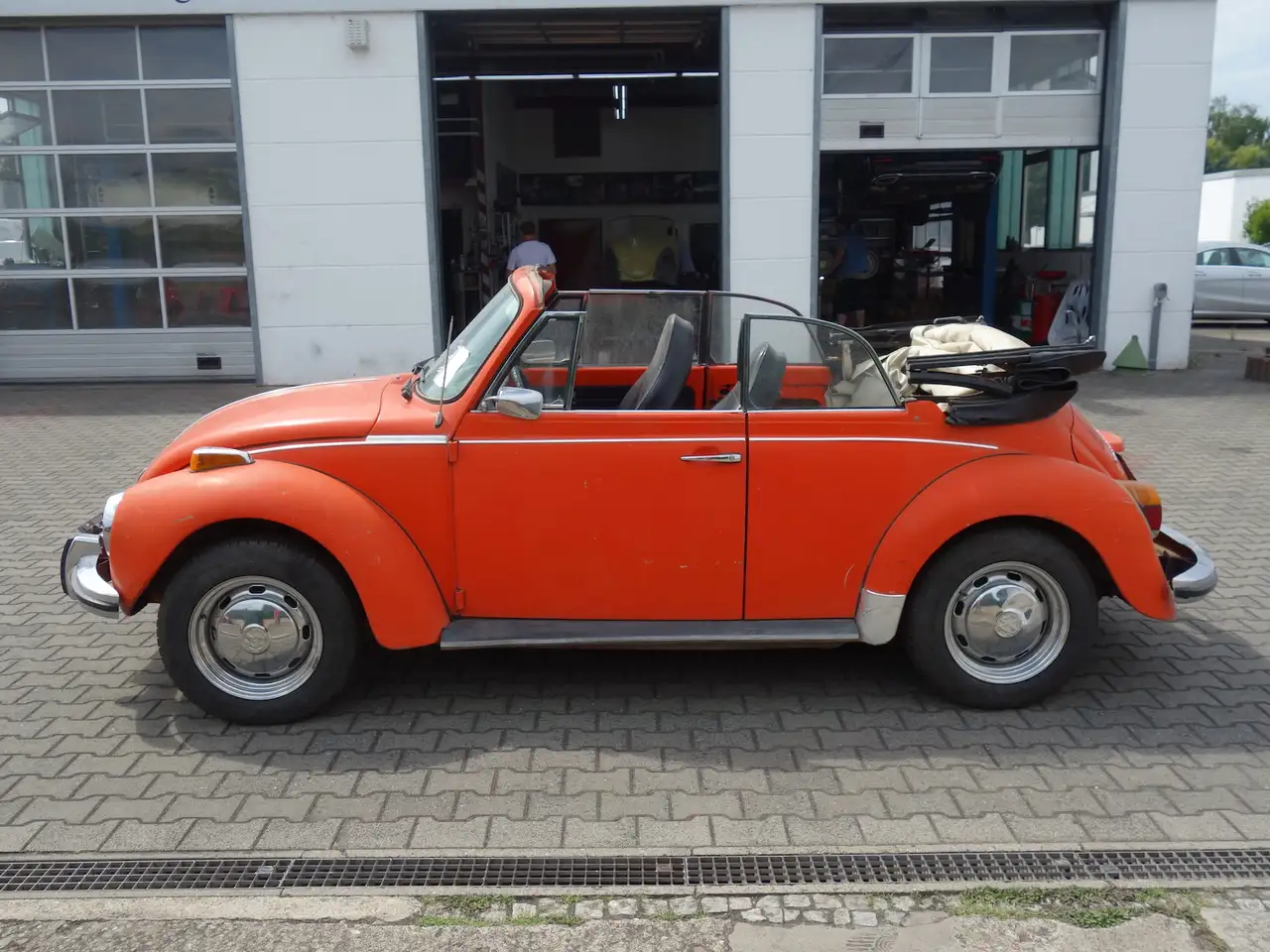 Volkswagen Käfer 1303 Cabrio Top Restaurierungsbasis, foto 4