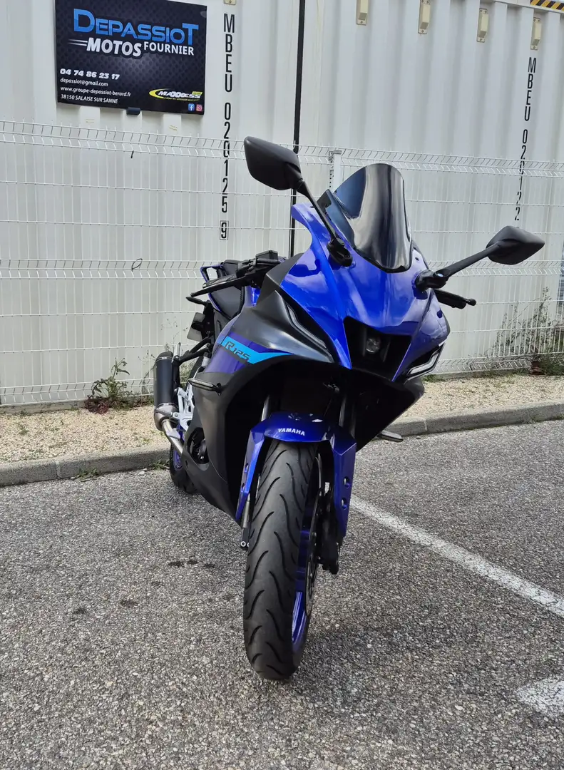 Yamaha YZF-R125 Bleu - 2