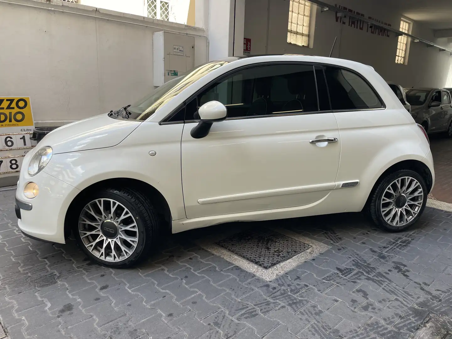 Fiat 500 500 1.2 Lounge DUALOGIC Bianco - 2