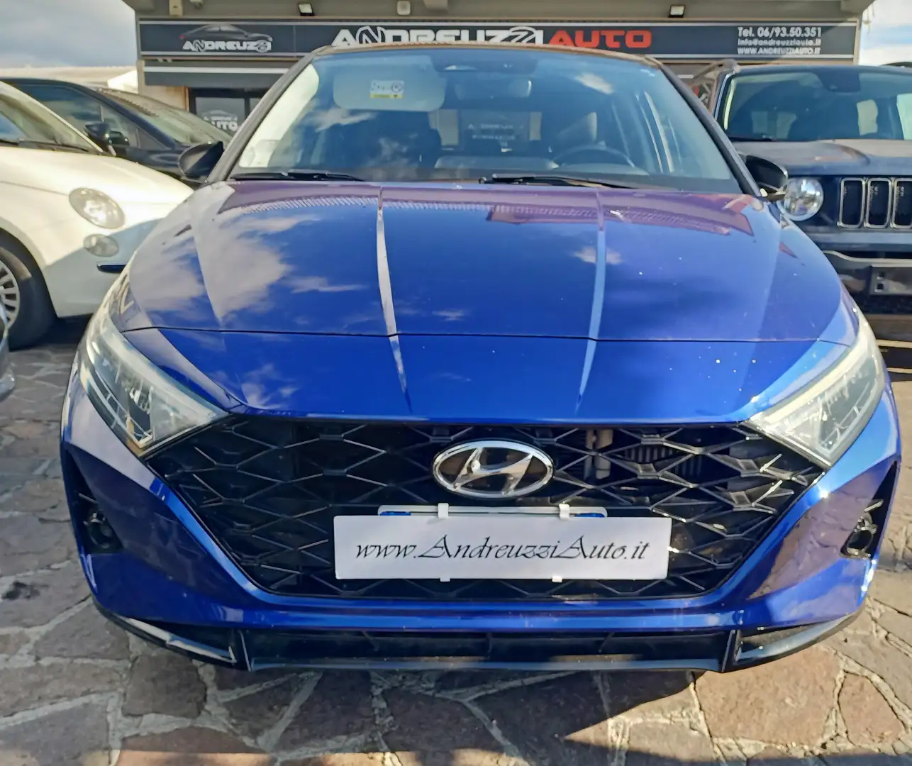 Hyundai i20 1.0 t-gdi 48V Connectline imt Blau - 2