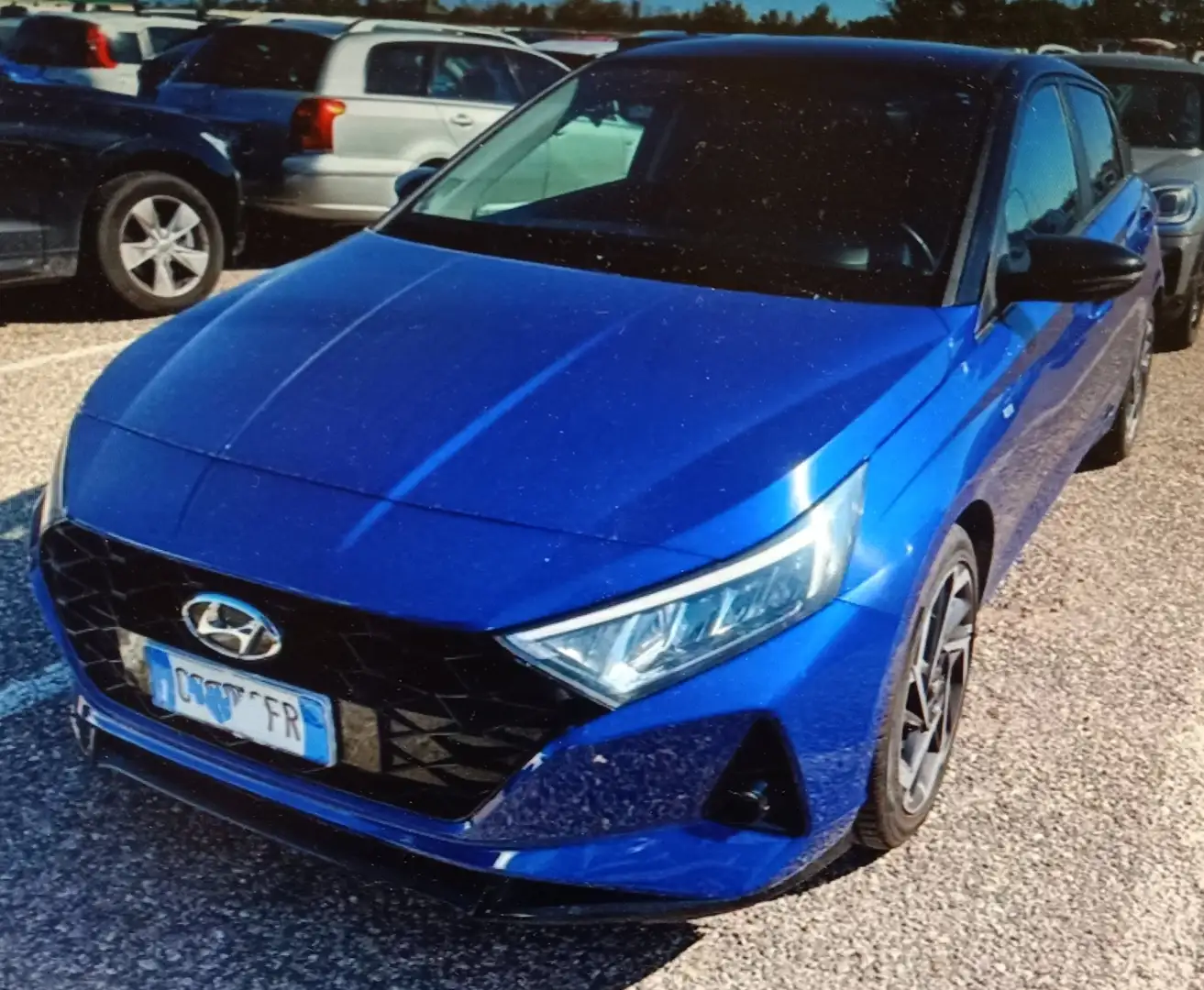 Hyundai i20 1.0 t-gdi 48V Connectline imt Blauw - 1