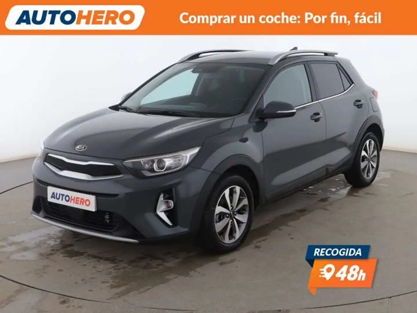 Kia Stonic 1.0 TGDI Drive Gris - 1