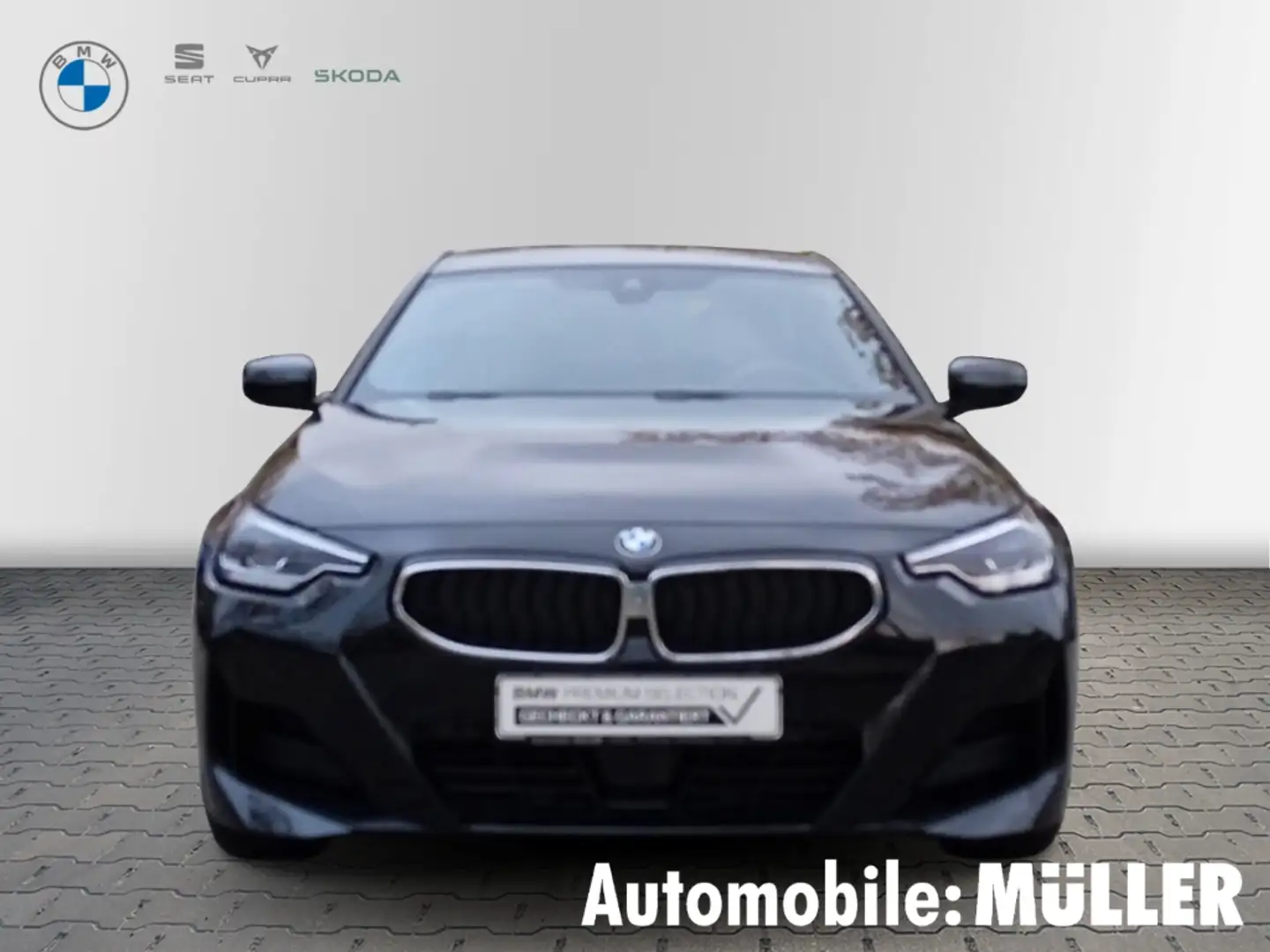 BMW 220 i Coupe*MSport*DAB*HiFi*Lenkradhzg.*AHK* Noir - 2