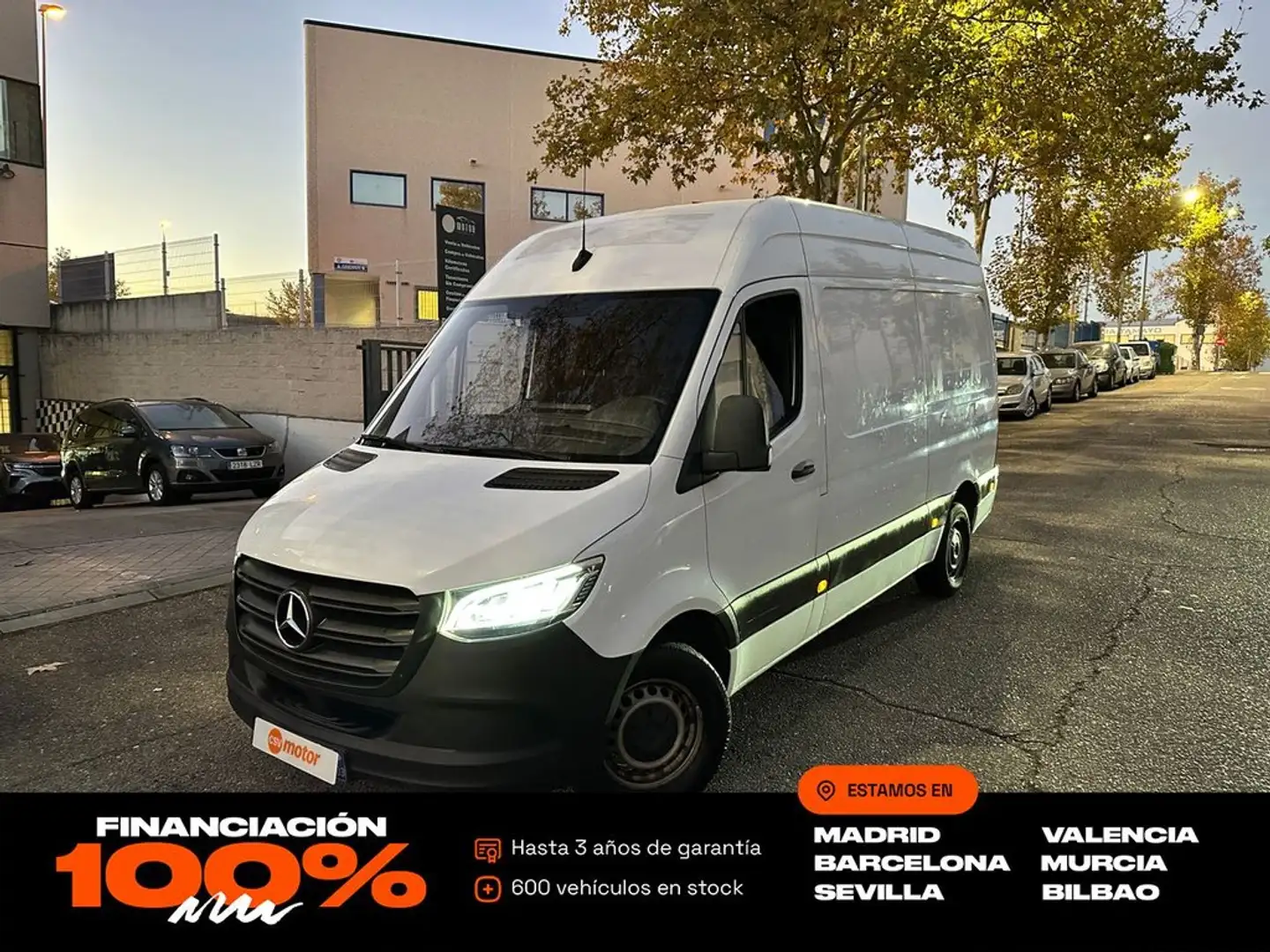 Mercedes-Benz Sprinter 314CDI 143CV 37S 3T5 3PLAZAS L2H2 Blanco - 1
