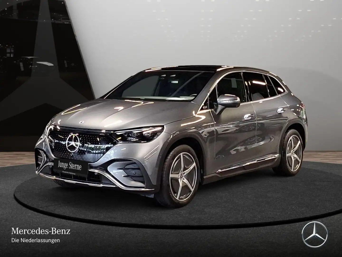 Mercedes-Benz EQE SUV EQE 500 4M AMG+PANO+AHK+BURMESTER+SITZKLIMA Grau - 2