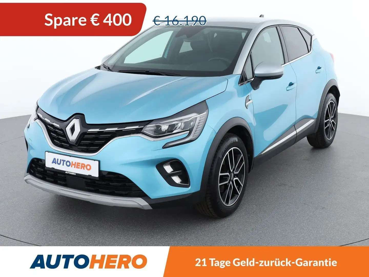 Renault Captur 1.0 TCe Intens Blau - 1