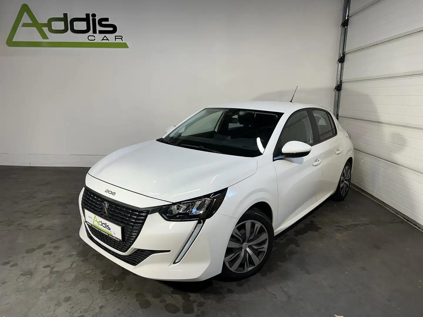 Peugeot 208 1.2 ESSENCE 75 ACTIVE GPS Blanc - 1