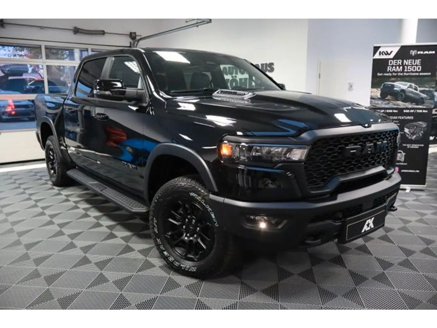 Dodge RAM 1500 Rebel Night, MY2025,Pano,14,4 Zoll!!!! Black - 2