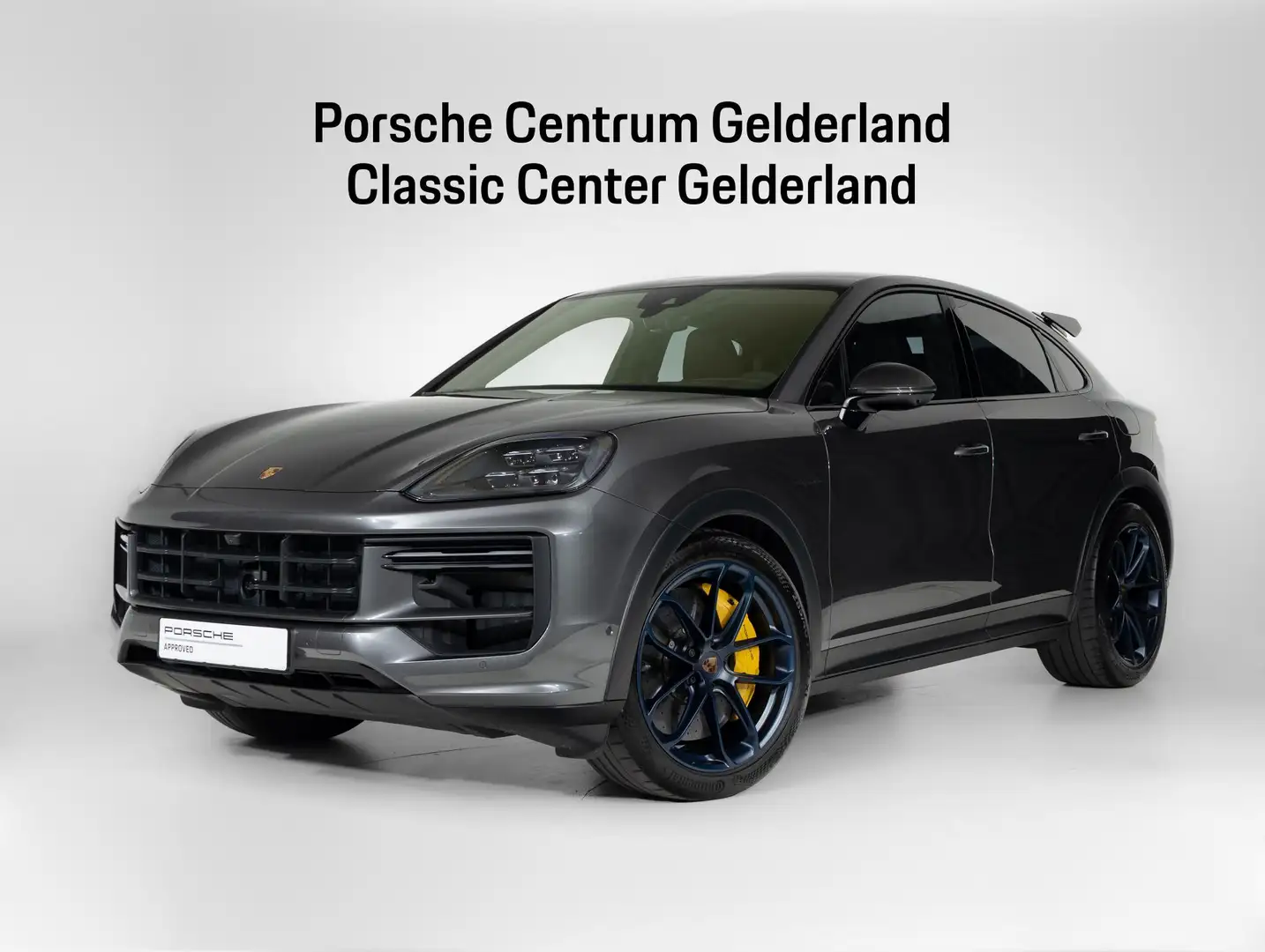 Porsche Cayenne Coupé Turbo E-Hybrid GT Gris - 1