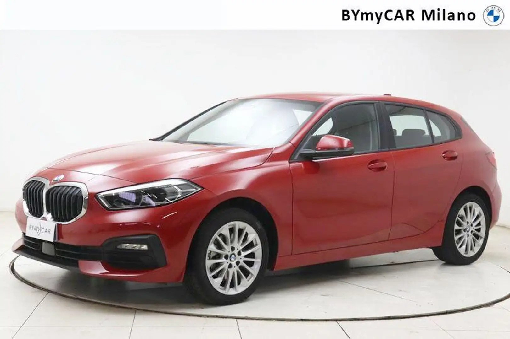 BMW 116 d Advantage auto Rouge - 1
