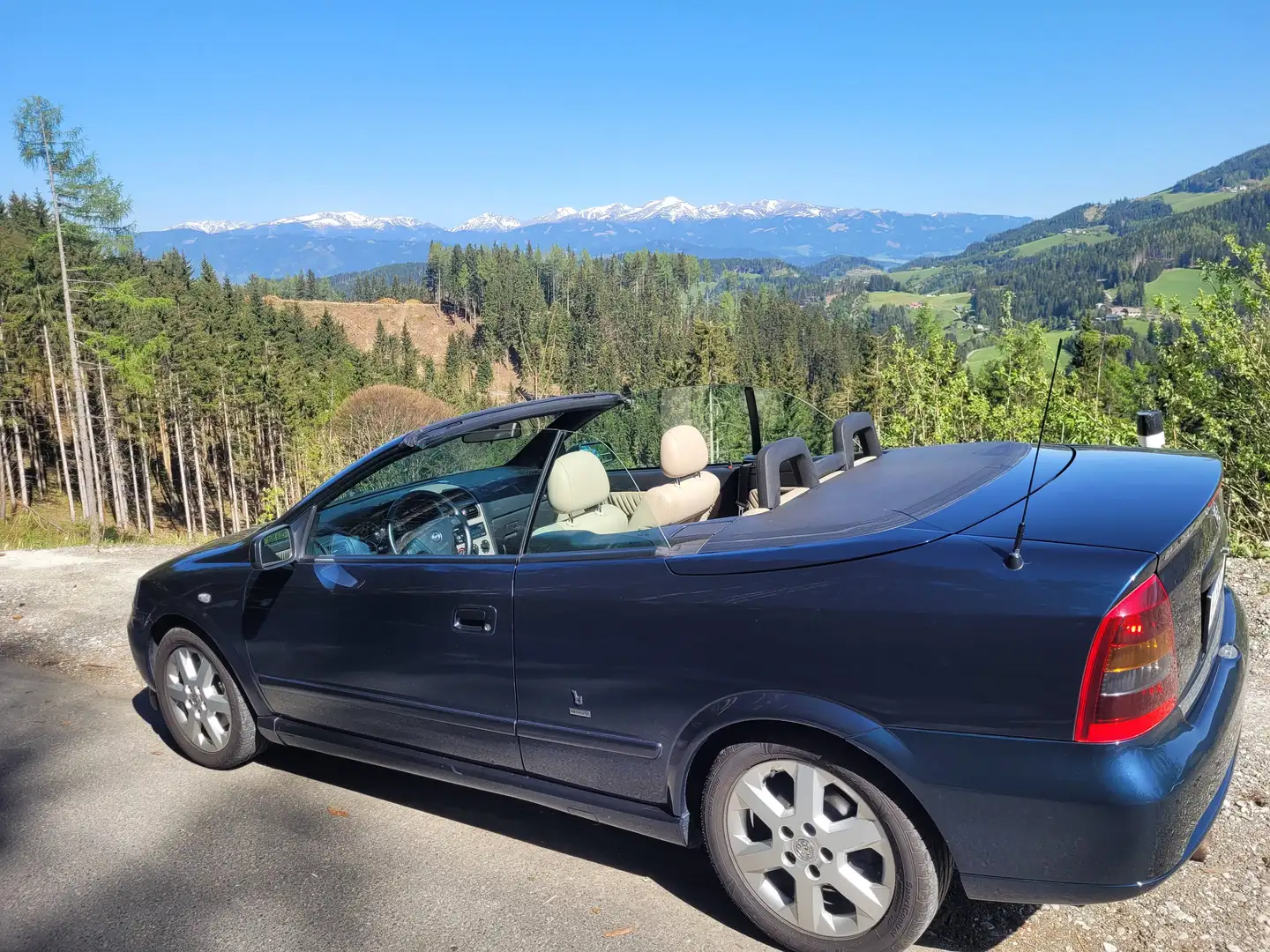 Opel Astra Astra Cabrio Bertone 1,8 16V Bertone Blau - 2