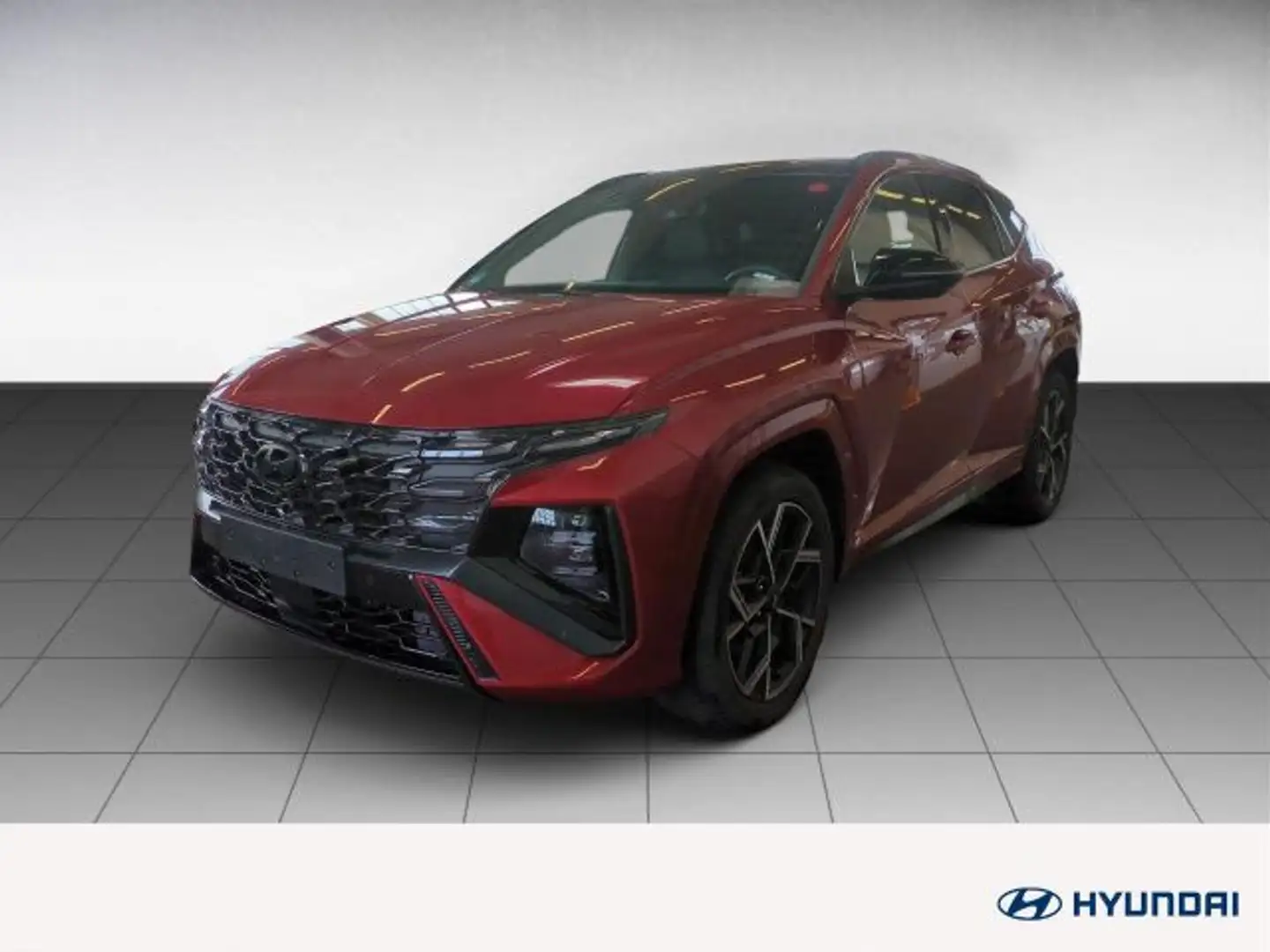 Hyundai TUCSON FL HEV 1.6 T-GDI 215PS N LINE PANO LED NAVI Rood - 1