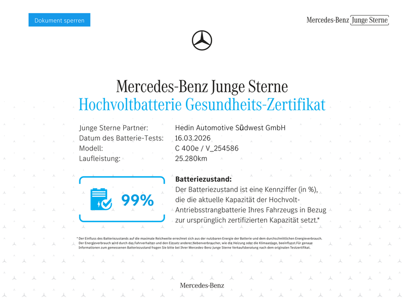 Mercedes-Benz C 400 e 4M AVANTGARDE|DILI|AMBI|TEMP|KAM|SHZ — photo 3