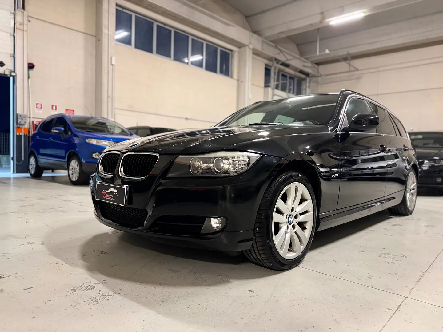 BMW 320 Serie 320d Touring xdrive  184cv GANCIO TRAINO Noir - 2