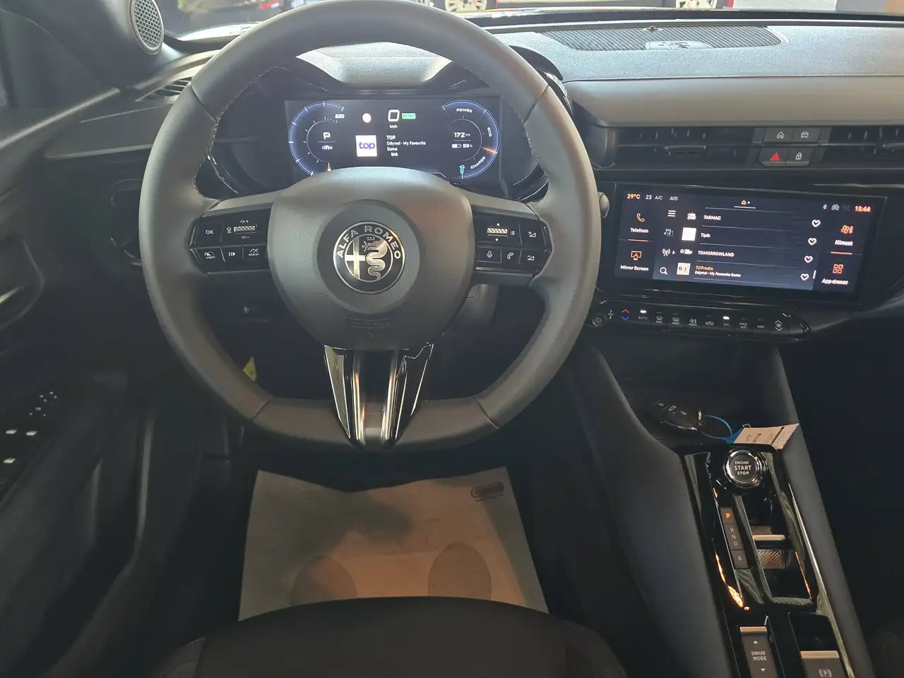 Alfa Romeo Junior e-Junior 54 kWh Elettrica / Apple + android / Led Lichts, миниатюра 14