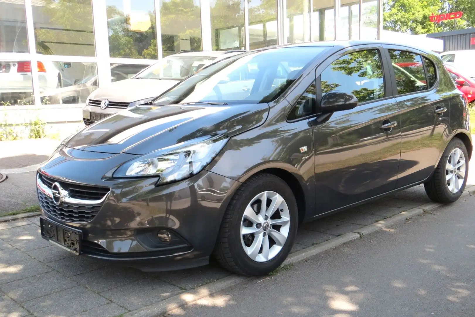 Opel Corsa E Drive Automatik*LHZ.*SHZ*Bluetooht*PDC* Grijs - 1