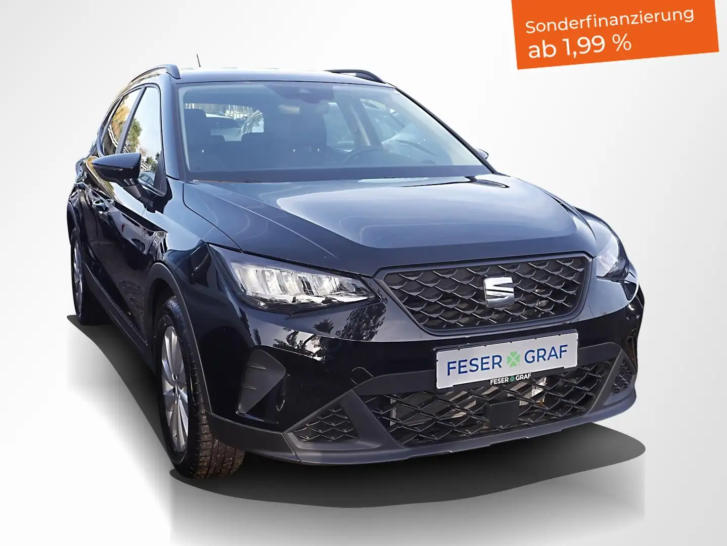 SEAT Arona 1.0 TSI Style Pro Kessy PDC Sitzh. Noir - 2